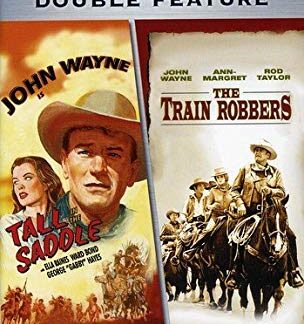 TRAIN ROBBERS / TALL IN THE SADDLE (DVD) DOUBLE-FEATURE