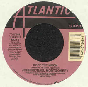 John Michael Montgomery ‎– Rope The Moon
