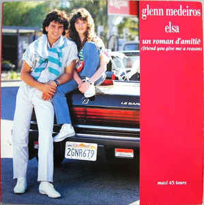 Glenn Medeiros En Duo Avec Elsa – Un Roman D'Amitié (Friend You Give Me A Reason) (Vinyl)
