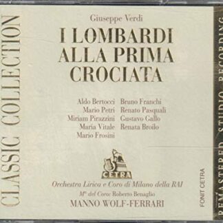 Giuseppe Verdi, Aldo Bertocci - Verdi: I Lombardi Alla Prima Crociata