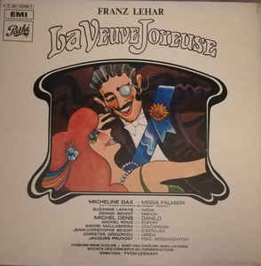 Orchestre De La Société Des Concerts Du Conservatoire, Choeur René Duclos ‎– Léhar - La Veuve Joyeuse (Vinyl)