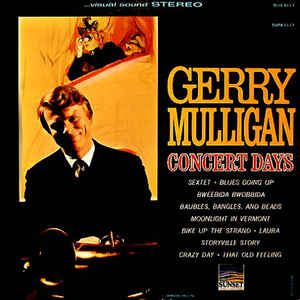 Gerry Mulligan ‎– Concert Days