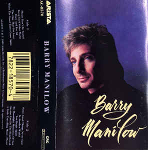 Barry Manilow ‎– Barry Manilow