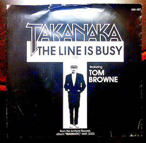 Masayoshi Takanaka ‎– Nagisa-Moderato / The Line Is Busy (7" Vinyl)