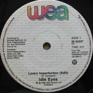 Idle Eyes ‎– Love's Imperfection