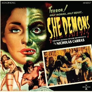 Carras, Nicholas - She Demons Original Motion Picture Soundtrack (GREEN VINYL) (Vinyl)