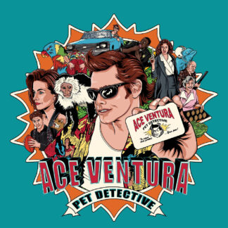 Various Artists - Ace Ventura: Pet Detective - Original Motion Picture Score (TURQUOISE & ORANGE SPLIT WITH RED SPLATTER VINYL)
