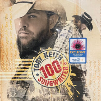 Toby Keith – 100% Songwriter (Red, White, Blue Splatter Vinyl)