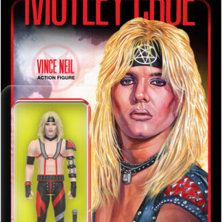 Super7 - Motley Crue - ReAction Wv1 - Vince Neil (Shout at the Devil) (Figure, Collectible, Action Figure)