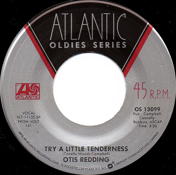 Otis Redding – Try A Little Tenderness / Satisfaction (7" Vinyl)