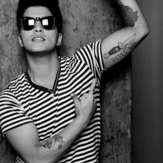 Bruno Mars | B/W Pic (Poster)