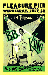 BB King | Pleasure Pier (Poster)