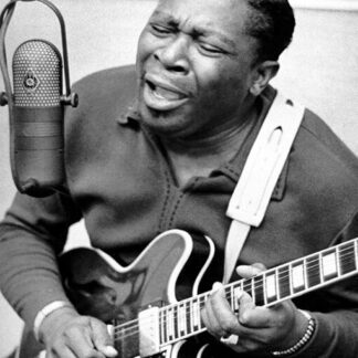 BB King | BW (Poster)
