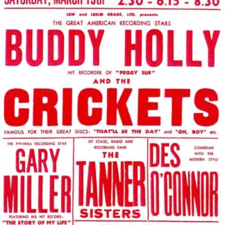 Buddy Holly | Gaumont Ipswitch (Poster)