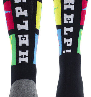 Beatles - Help [Blocks[ (Crew Socks)