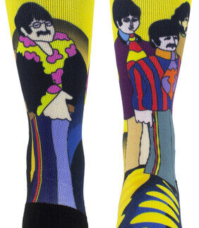 Beatles - Yellow Submarine Sea of Holes (Crew Socks)