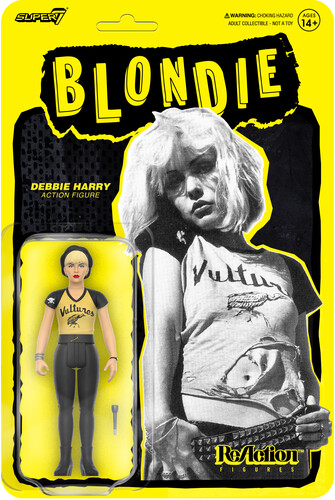 Super7 - Blondie - ReAction Figures Wv2 - Debbie Harry (Vultures) (Collectible, Action Figure) Brand: Super7