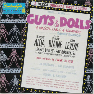 Frank Loesser : Robert Alda, Vivian Blaine, Sam Levene – Guys & Dolls: A Musical Fable Of Broadway (Original Cast Recording) (CD)