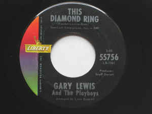 Gary Lewis And The Playboys ‎– This Diamond Ring (7" Vinyl)