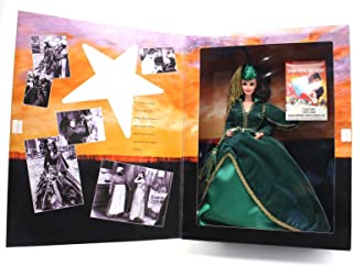 Hollywood Legends Collection Barbie Doll Scarlett O'Hara in Green Drapery Dress