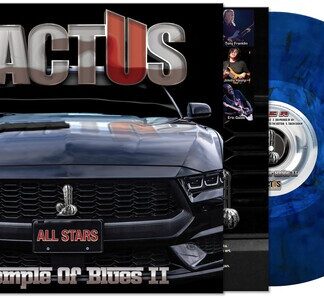 Cactus - Temple Of Blues II: All-Stars (Limited Edition, Colored Vinyl, Blue, Marble)