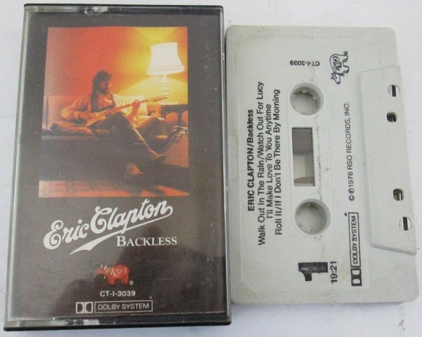 Eric Clapton – Backless (Cassette)