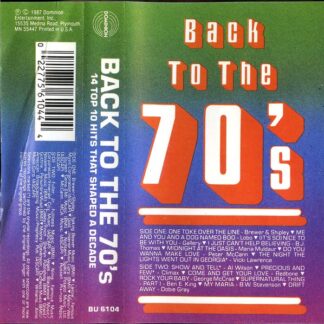 Various – Back To The 70's (14 Top 10 Hits That Shaped A Decade) (Cassette)