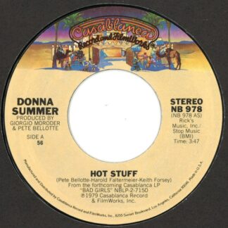 Donna Summer – Hot Stuff/Journey To The Centre Of Your Heart (7" Vinyl)
