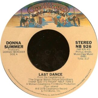 Donna Summer – Last Dance/With Your Love (7" Vinyl)