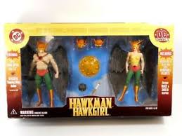 Hawkman & Hawkgirl Deluxe Action Figure Set by DC Comics