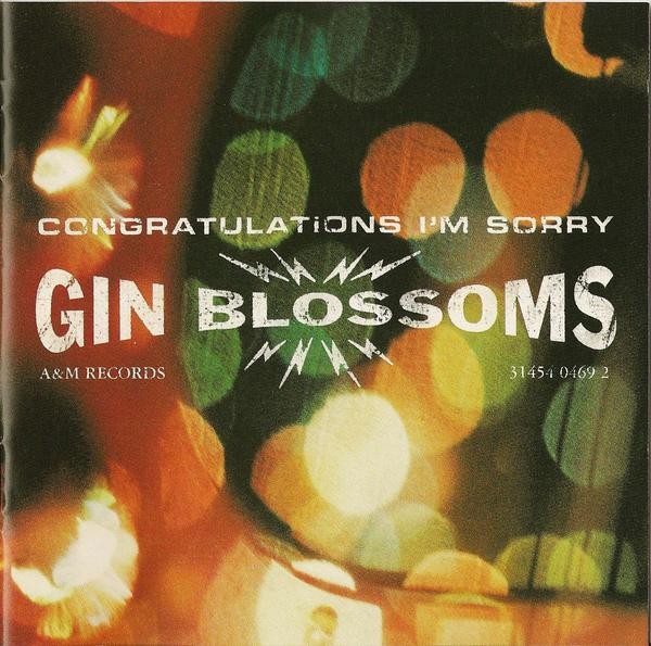 Gin Blossoms – Congratulations I'm Sorry (CD)