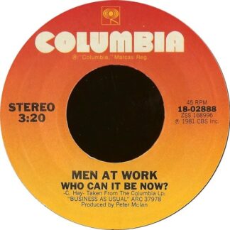 Men At Work – Who Can It Be Now?/Anyone For Tennis (7" Vinyl)