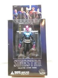 DC DIRECT JUSTICE LEAGUE SERIES 1 SINESTRO COLLECTOR ACTION FIGURE