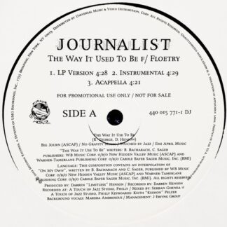 Journalist – The Way It Used To Be (Vinyl)