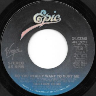 Culture Club – Do You Really Want To Hurt Me/You Know I'm Not Crazy (7" Vinyl)