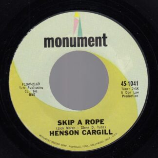 Henson Cargill – Skip A Rope/A Very Well Traveled Man (7" Vinyl)