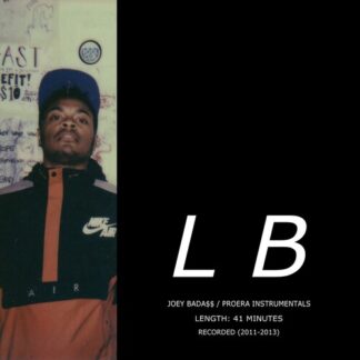 Lee Bannon - Joey Badass / Pro Era Instrumentals (Clear Vinyl)