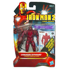 Iron Man 2 Comic Series Action Figure Crimson Dynamo
