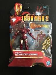 Hasbro Iron Man 2 Comic Series Iron Man Advanced Armor Action Figure #32