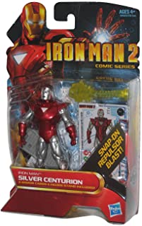 Iron Man 2 Comic Series Action Figure #34 Silver Centurion