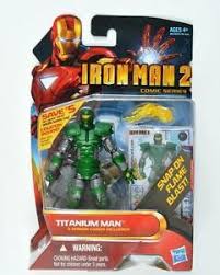 Iron Man 2 Comic Series 4 Inch Action Figure Titanium Man