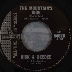 Dick & Deedee ‎– The Mountain's High / Tell Me (7")
