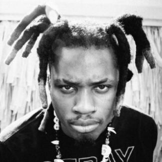 Denzel Curry | Portrait Horz B/W (Poster)