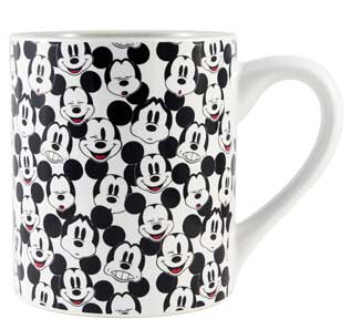 DISNEY - FACE PATTERN 14oz CERAMIC MUG