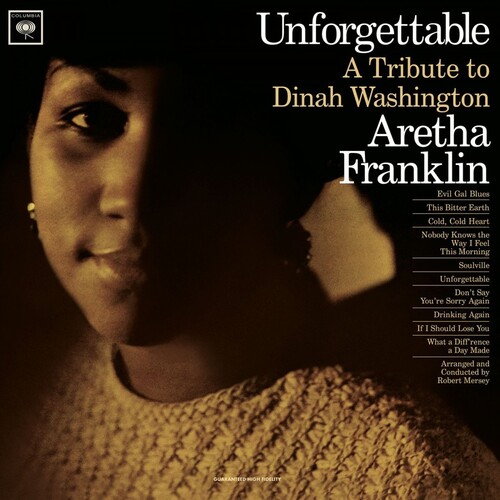 Aretha Franklin - Unforgettable: A T Dinah Washington (Limited Edition, 180 Gram Vinyl, Clear Vinyl, Holland - Import) (Vinyl)