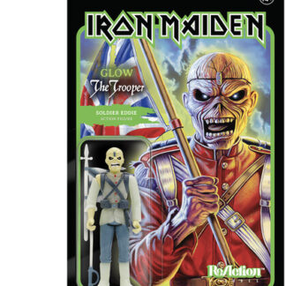 Super7 - Iron Maiden Reaction Figure Wave 1- Soldier Eddie (Glow)