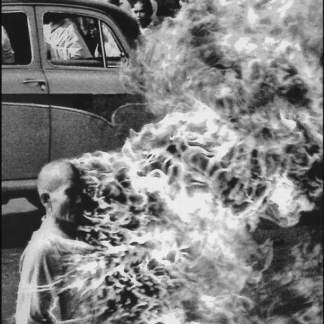 Rage Against The Machine / Monk On Fire (Poster)