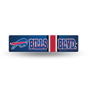 NFL - BUFFALO BILLS PLASTIC STREET SIGN
