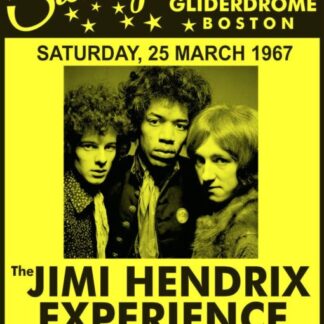 Jimi Hendrix | Experience 5 | Vintage Concert Poster