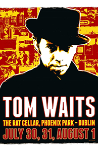 Tom Waits | Dublin (Poster)